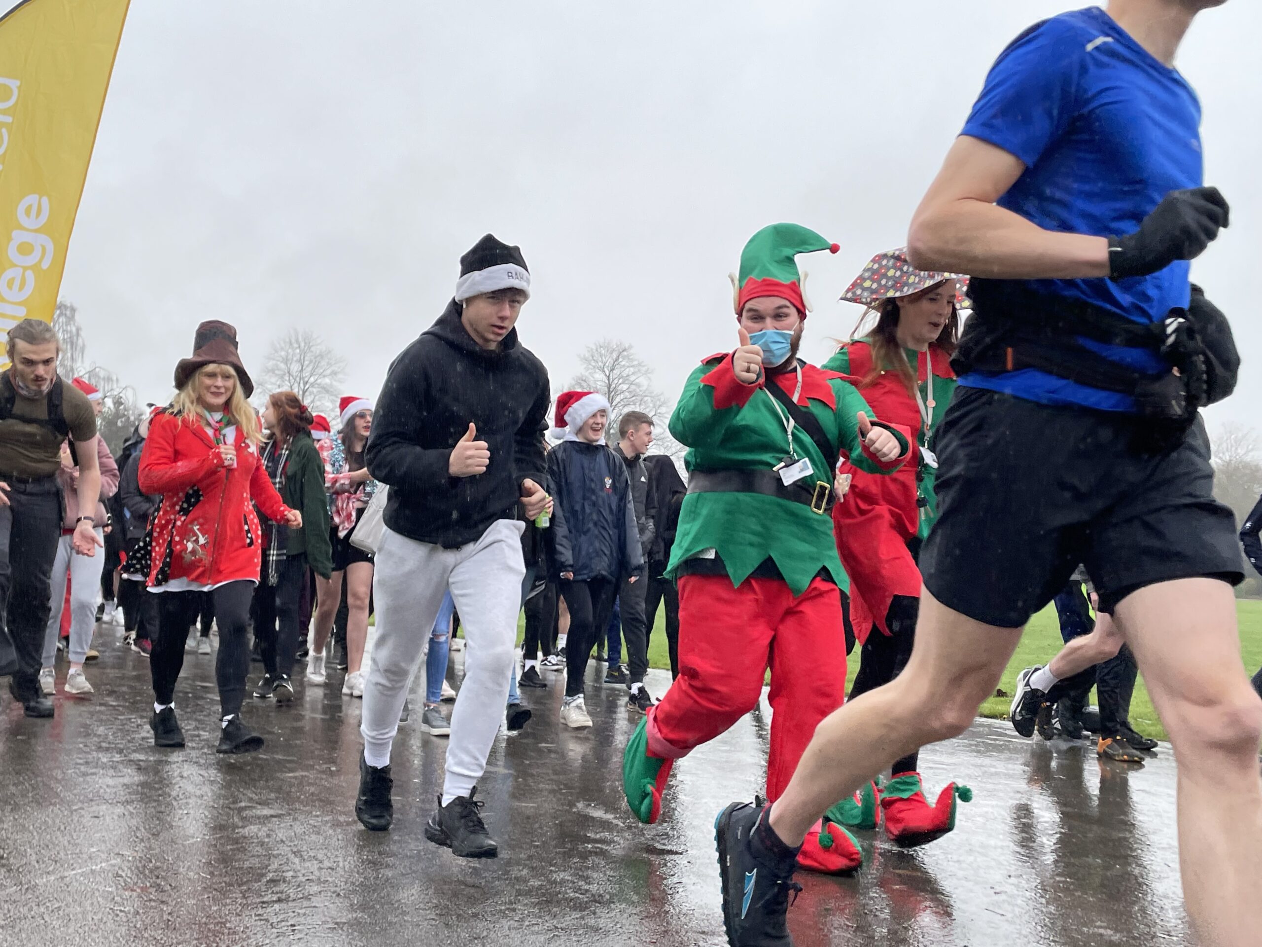 Santa Dash participants 2021