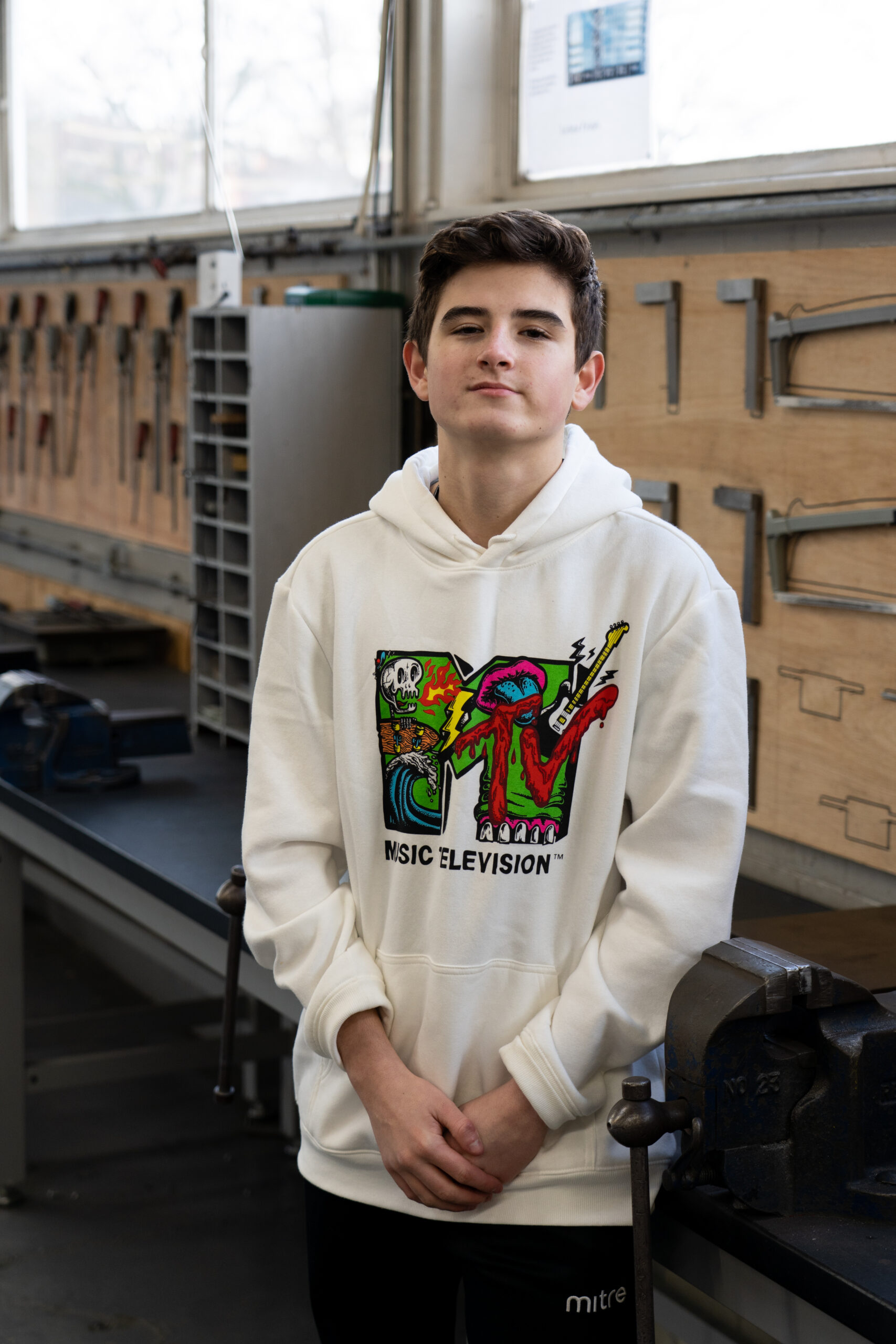 Charlie Hitchcock, engineering student