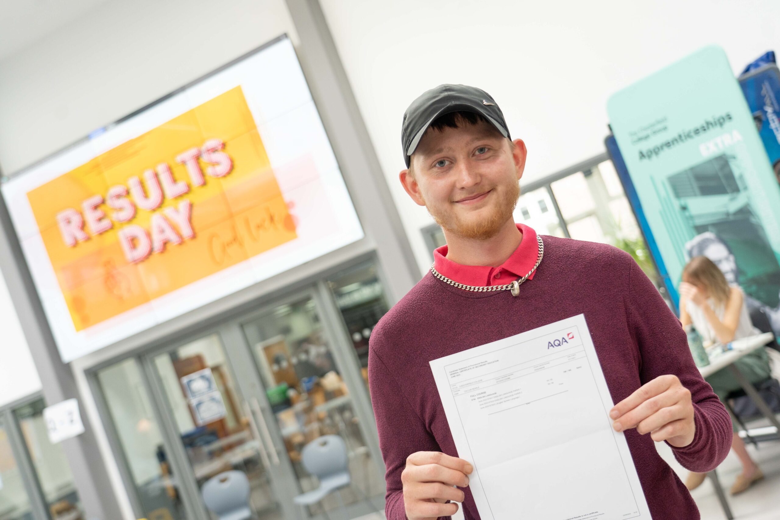 GCSE success for Callum