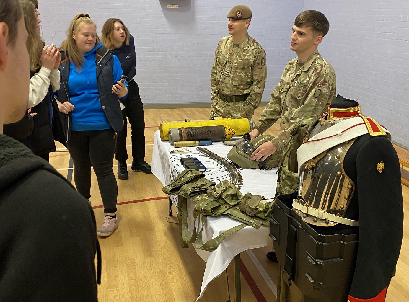 Students test their skills and get a taste of army life - Chesterfield ...