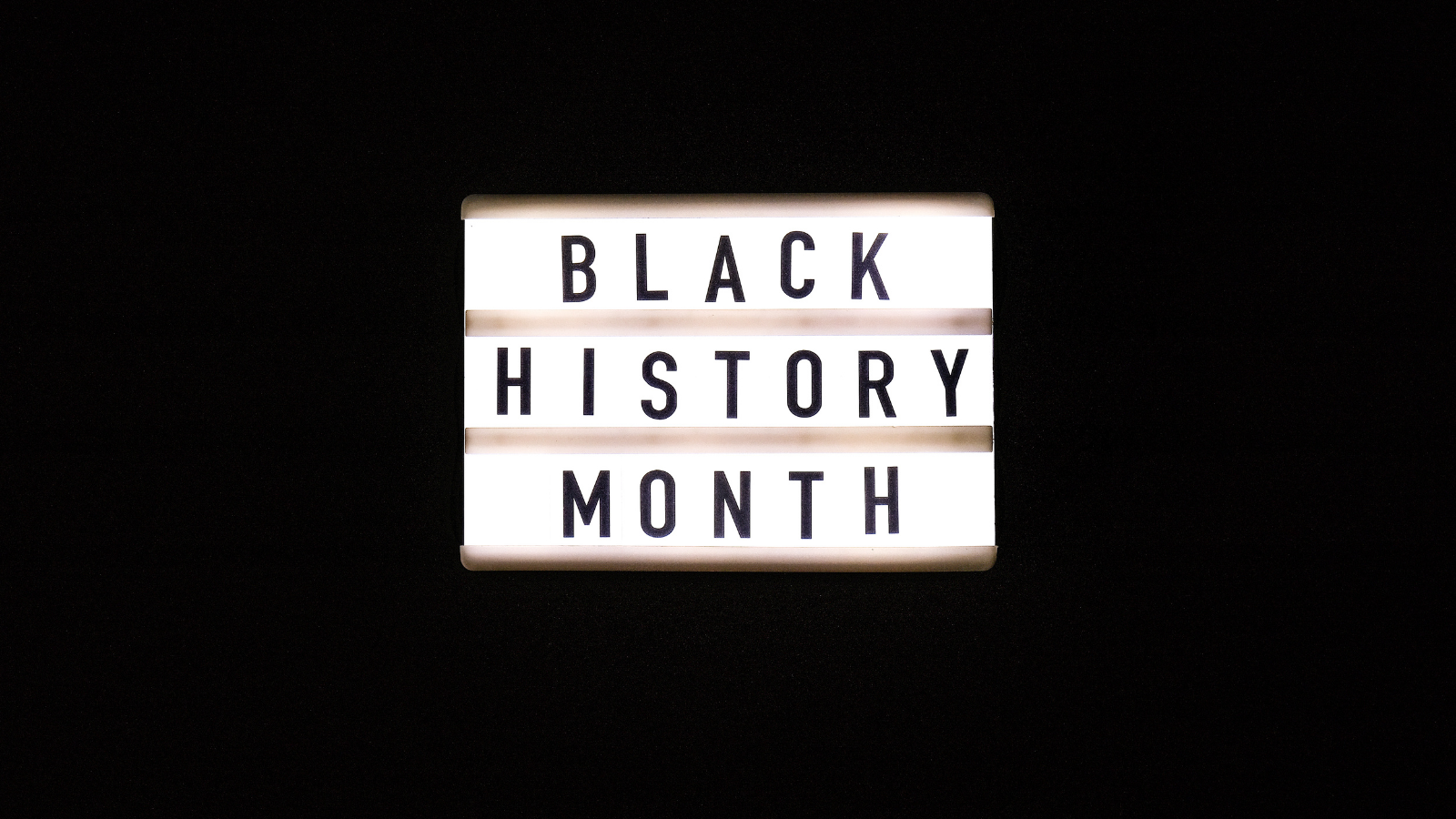 black history month banner
