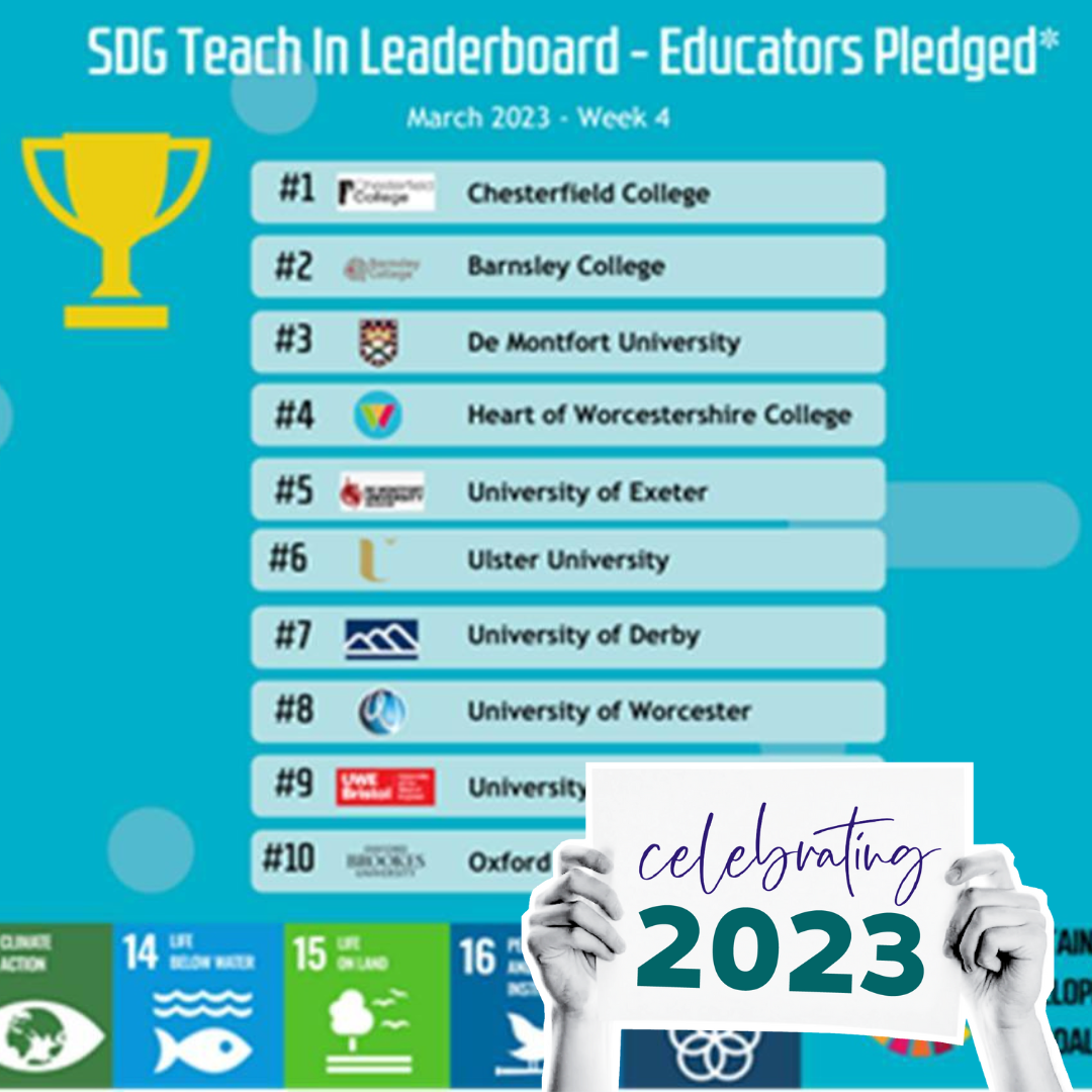 SDG teach campaign